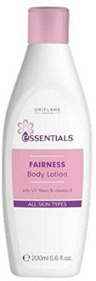 

Oriflame Sweden Essentials Fairness Body Lotion with UV Filters & Vitamin E(200 ml)