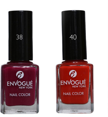 

EnVogue Nail Polish Set of 2 Multicolor 19 ml Multicolor(Pack of 2)