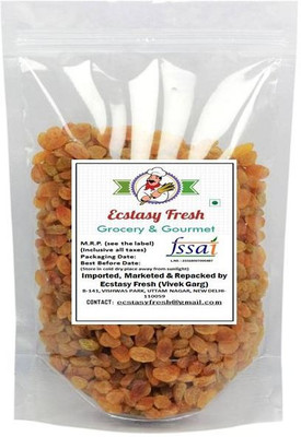 

Ecstasy Fresh kishmish pure golden raisins Raisins(400 g, Pouch)