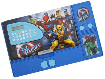 

Parteet Box Cartoon Art Plastic Pencil Box(Set of 1, Multicolor)