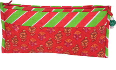 

Radhika Goyal PPRG14A Pouch(Red, Green), Green;red