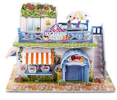

Masterfit 3D Puzzle Ice Cream Shop(35 Pieces)