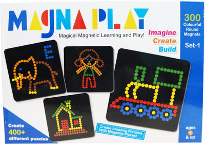 

Muren magical Magnetic Magna play set(300 Pieces)