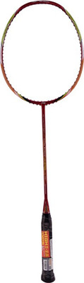 

Li-Ning US-998 LITE Orange Unstrung Badminton Racquet(S2, 82 g)