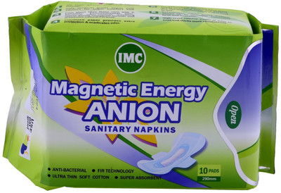

IMC magnetic energy anion sanitary napkins Sanitary Pad(Pack of 10)