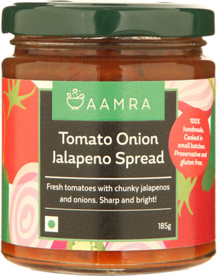 

AAMRA Tomato Onion Jalapeno Spread Dip(185 g)