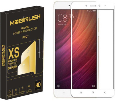MOBIRUSH Edge To Edge Tempered Glass for Mi Redmi Note 4(Pack of 1)