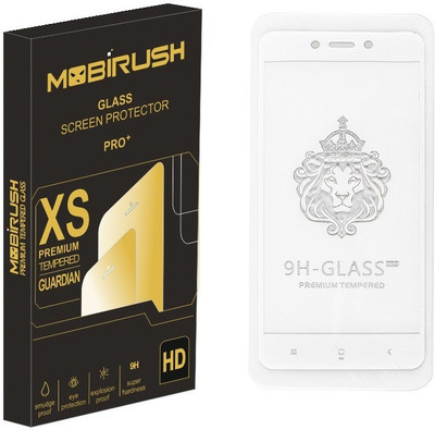 MOBIRUSH Edge To Edge Tempered Glass for Mi 4X(Pack of 1)