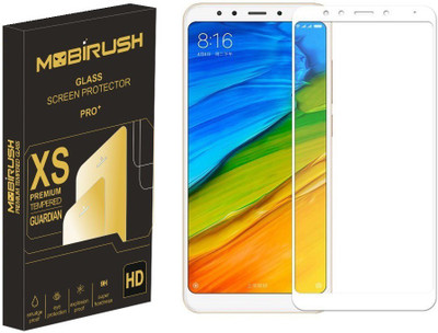 MOBIRUSH Edge To Edge Tempered Glass for Mi Redmi Note 5(Pack of 1)