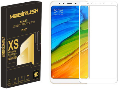 MOBIRUSH Edge To Edge Tempered Glass for Mi Redmi Note 5 Pro(Pack of 1)