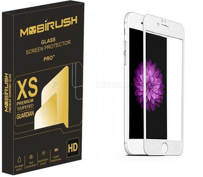 MOBIRUSH Edge To Edge Tempered Glass for Apple iPhone 6 Plus(Pack of 1)