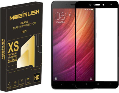 MOBIRUSH Edge To Edge Tempered Glass for Mi Redmi Note 4(Pack of 1)