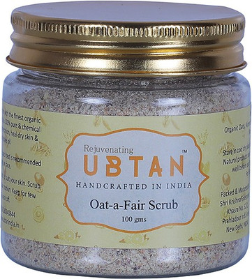 

Rejuvenating UBTAN Handcrafted In India Oat-a-fair Scrub(100 g)