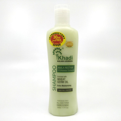 

PYAARI COSMETICS KHADI AMLA REETHA SHIKAKAI SHAMPOO(HAIR FALL CONTROAL ) PARABEN FREE-230ML(230 ml)