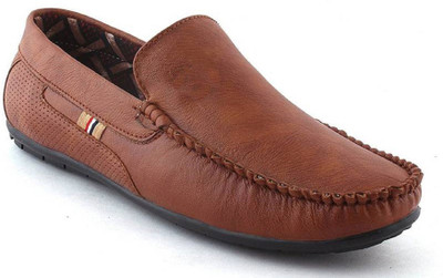 

MOONSTER Stylish Mens And Boys Trendy Loafer Loafers For Men(Brown