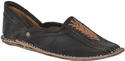 

SHUKHI Mojaris For Men(Black