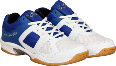 

Zigaro FAB BADMINTON Badminton Shoes For Men(White, Blue