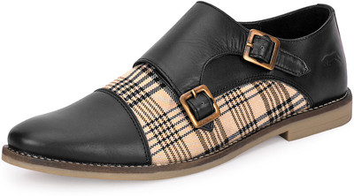 

JUMP USA Monk Strap For Men(Black