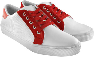

Blinder Sneakers For Men(White, White_red