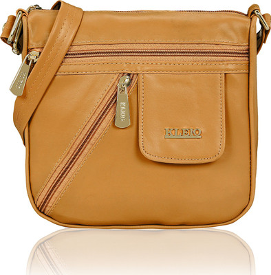 

Kleio Women Formal, Casual Yellow PU Sling Bag