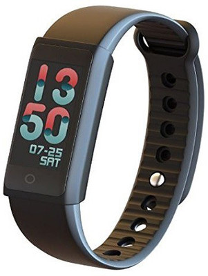 

Anytech ™ Smart Wristband Fitness Tracker Watch with Heart Rate Blood Pressure Monitor IP67 Activity Tracker Smart Bracelet with Color Display(Black Strap, Size : Free size)
