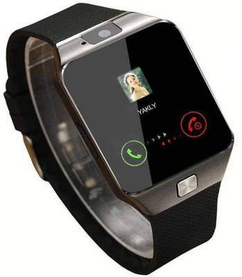 

Gazzet 4G Sim Card and Memory Cards Supported Bluetooth Smart watch Android and IOS Series Smartwatch(Black Strap Free Size)