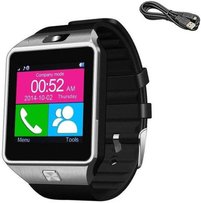 

SYL Â dz09 bluetooth Wrist Smart Watch (Watch Smart) Phone With Camera & tf, Sim Card Support - iOS & Android Watch BLACK Smartwatch(Black Strap FREE SIZE)
