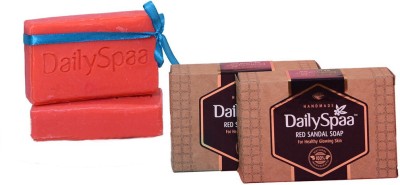 

DAILY SPAA Red Sandal Soap(pack of 2)(200 g, Pack of 2)