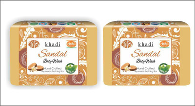 

KHADI MEGHDOOT AYURVEDIC SANDAL BODY WASH 125 GM PACK OF 2(250 g, Pack of 2)
