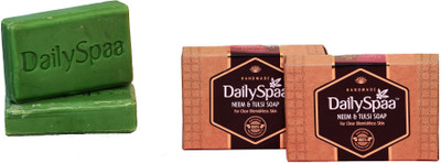 

DAILY SPAA Neem & Tulsi Soap(pack of 2)(200 g, Pack of 2)