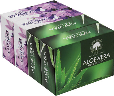 Old Tree lavender soap(120 g, Pack of 4)