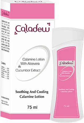 

Caladew Calamine Lotion with Aloe Vera and Cucumber Extract - SPF 50 PA+(75 ml)