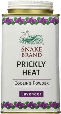 

Snake Brand Prickly Heat Cooling Powder, Lavender - 150g(150 g)