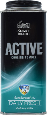 

Snake Brand Active Cooling Powder, Daily Fresh - 150g(150 g)