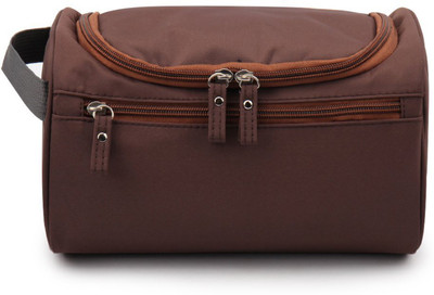 

House of Quirk Cosmetic Pouch(Brown)