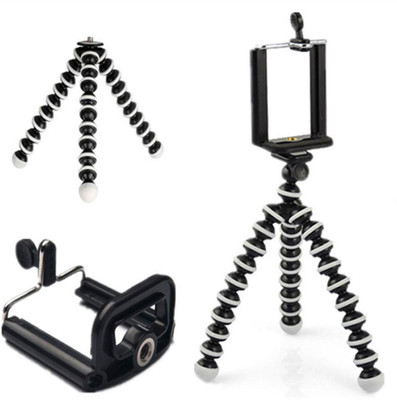 

Blue Birds GORILLAPOD 360° ROTATABLE FLEXIBLE OCTOPUS STAND For Camera And Smartphones Tripod(Multicolor, Supports Up to 1000 g)