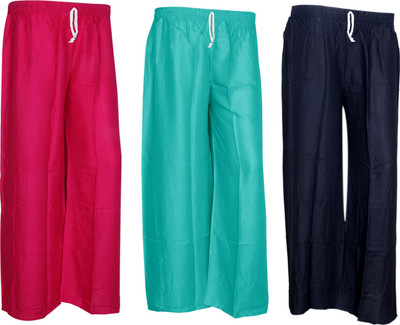 Indistar Regular Fit Women Multicolor Trousers
