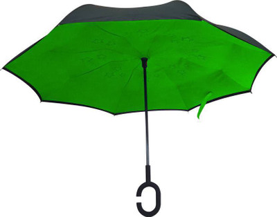 

German Chef Double Layer Wind Proof Reverse Umbrella(Green)