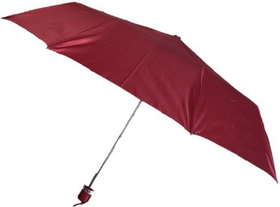 

Pearl 3 fold umbrella scarlett red Umbrella(Red)