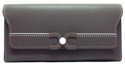 

AMBROSIA Women Grey Artificial Leather Wallet(10 Card Slots)