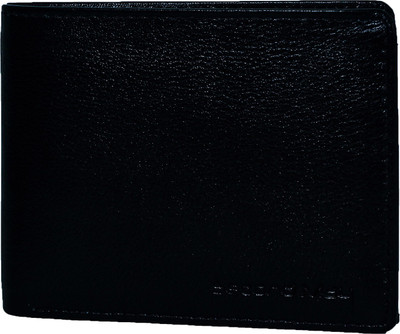

Second May Men Black Genuine Leather Wallet(7 Card Slots), Z-black