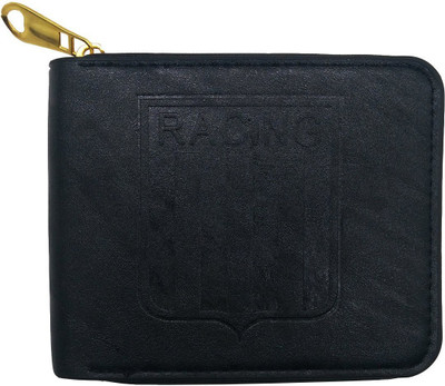 

Bagzar Men Black Artificial Leather Wallet(4 Card Slots), Racing