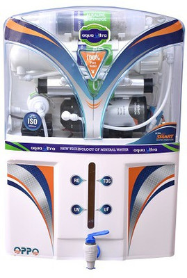 

Aquaultra Aqua po 14 L RO + UV + UF Water Purifier(White)