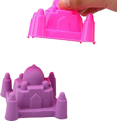 

UNTOLD 2KG MAGIC SAND | COLORFUL SAND WITH 12 PIECE MOLDS - PURPLE COLOR