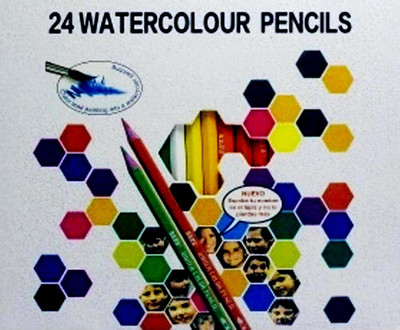 

Aadya Crafts Water Colour Pencil 24 Colours