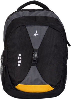 

ADISA BP002-BLA 31 L Laptop Backpack(Black)