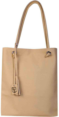 Tan Luzo BAG Shoulder Bag(Beige, 3 L)