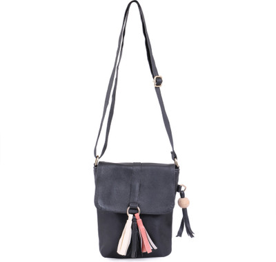 

Techno wear Black Colour Shoulder Bag For Women's Waterproof Shoulder Bag(Black, 10 inch)
