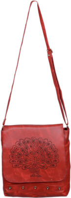 

Dazy Fashions PU Leather Sling Bag / Side Bag For Women And Girls (Red) Waterproof Sling Bag(Red, 5 L)
