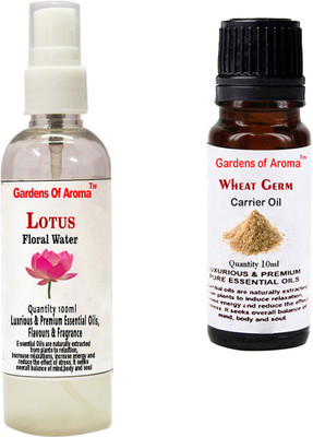

Gardens Of Aroma Lotus Floral Water And Wheatgerm Essential Oil(110 ml)